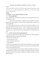 Bài tập lớn môn Phát triển kỹ năng cá nhân