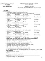 DEDA THI VAO L 10 HA TINH NAM 20112012