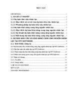 Dự báo nhu cầu và khả năng cung ứng nguồn nhân lực  liên hệ thực tế tại công ty FPT software 