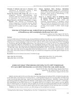 Khảo sát hoạt tính kháng oxy hóa và ức chế tyrosinase từ cao chiết methanol lá cây dứa vùng Tắc Cậu, Kiên Giang