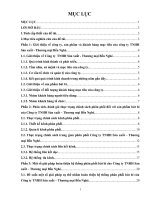 Phân tích thực trạng chính sách phân phối đối với sản phẩm bút bi của Công ty TNHH Sản xuất – Thương mại Bến Nghé. Đồng thời, đề xuất một số giải pháp để hoàn thiện chính sách phân phối cho doanh nghiệp