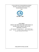 Giáo trình Hệ thống điện điều khiển động cơ (Ngành: Công nghệ ô tô-Cao đẳng) - CĐ Kinh tế Kỹ thuật TP.HCM