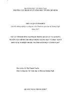 Xử lý sai phạm trong quản lý và sử dụng tài chính của hoạt động dạy và học ở đơn vị sự nghiệp giáo dục 