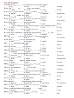 De cuong tieng anh 7HK II2012