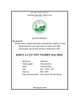 Áp dụng quy trình chăm sóc nuôi dưỡng phòng và trị bệnh cho đàn lợn thịt tại trại phạm khắc bộ huyện mỹ hào tỉnh hưng yên 