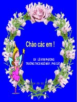 BAI HOC DUONG DOI DAU TIEN