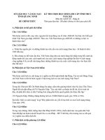 Đề thi học sinh giỏi môn Lịch sử lớp 9 cấp tỉnh năm 2020-2021 - Sở GD&ĐT Quảng Ninh (Bảng A)