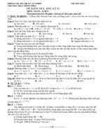 de kiem tra HK II 50 trac nghiem