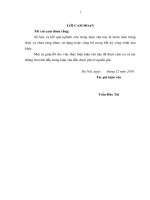 Đánh giá thực trạng quản lý, sử dụng rừng và đất lâm nghiệp tại huyện chương mỹ thành phố hà nội 