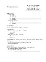 DeDa thi HSGTV 1 Yen TrungYD