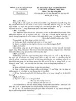 Đề thi học sinh giỏi môn GDCD lớp 9 cấp huyện năm 2018-2019 - Phòng GD&ĐT Kim Bôi