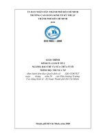 Giáo trình Gầm ô tô 2 (Ngành: Sửa chữa và bảo dưỡng ô tô) - CĐ Kinh tế Kỹ thuật TP.HCM