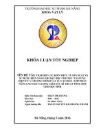 Tích hợp các kiến thức về sản xuất và sử dụng điện năng khi dạy học chương “cảm ứng điện từ” (chương trình vật lí 11 cơ bản) góp phần nâng cao chất lượng giáo dục kĩ thuật tổng hợp cho học sinh  