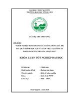 Khởi nghiệp kinh doanh cửa hàng đồng giá sau quá trình học tập và làm việc tại công ty daiso sangyo, niigata, nhật bản 