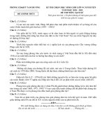 Đề thi học sinh giỏi môn Lịch sử lớp 9 cấp huyện năm 2020-2021 - Phòng GD&ĐT Tam Dương