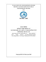 Giáo trình Điện động cơ (Nghề: Sửa chữa và bảo dưỡng ô tô) - CĐ Kinh tế Kỹ thuật TP.HCM