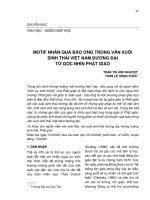 Motif nhân quả báo ứng trong văn xuôi sinh thái Việt Nam đương đại từ góc nhìn phật giáo