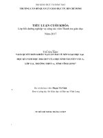 Giải quyết đơn khiếu nại lần hai về xếp loại học lực của học sinh trường THPT 