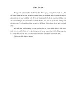 (Thảo luận quản trị dự án) kinh doanh quán cà phê di động 