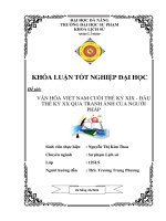 Văn hóa việt nam cuối thế kỷ xix   đầu thế kỷ xx qua tranh ảnh của người pháp   