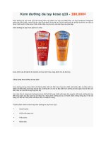 Kem dưỡng da tay kose q10   180,000₫