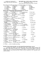 De Anh 7 cuoi nam hay