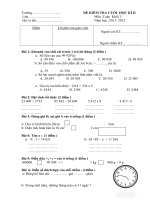 De Kiem tra cuoi ky 2Toan lop 34