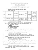 Giải pháp ứng dụng sơ đồ tư duy vào việc dạy và học từ vựng, mẫu câu trong môn tiếng anh 
