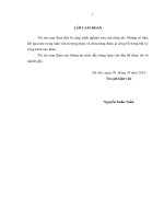 Giải pháp phát triển cây nhãn chín muộn trên địa bàn huyện quốc oai, thành phố hà nội 