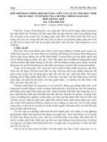 Đổi mới hoạt động rèn kĩ năng viết văn tự sự cho học sinh trung học cơ sở đáp ứng chương trình giáo dục phổ thông mới