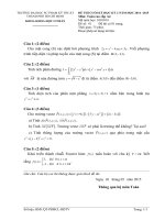 Đề thi cuối học kỳ 2 năm học 2014-2015 môn Toán cao cấp A4 - ĐH Sư phạm Kỹ thuật TP.HCM