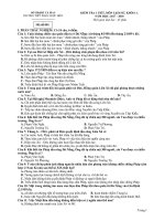 Đề kiểm tra 1 tiết HK2 môn Lịch Sử 11 năm 2017-2018 có đáp án – Trường THPT Phan Ngọc Hiển