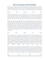 tieu su Anh Kim Dong