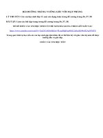 BÀI ĐƯỜNG THẲNG VUÔNG GÓC VỚI MẶT PHẲNG