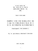 Nghiên cứu thực trạng hoa, cây cảnh tại quận sơn trà, tp  đà nẵng, đề xuất một số biện pháp trồng và phát triển  