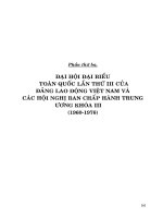 Cuộc đấu tranh giải phóng dân tộc, thống nhất đất nước và những nghệ thuật lãnh đạo của Đảng: Phần 2