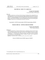 Thơ Miên Di - nhìn từ cái biểu đạt