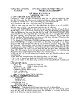 ke hoach ca nhan mon dia ly