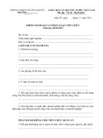 Mẫu 02B Phiếu đánh giá viên chức