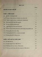 Luận án tiến sĩ đóng góp vào việc nghiên cứu hoá học một số cây thuốc chi EUPATORIUM (họ cúc) ở việt nam 