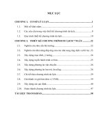 Thiết kế và định giá chương trình du lịch 7N6Đ tại TPHCM và đồng bằng sông Cửu Long