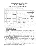 Sáng kiến tổ chức các hoạt động nhằm đổi mới thư viện và nâng cao văn hóa đọc cho học sinh trường THPT YMA 