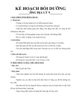 ke hoach tu hoc tu boi duong dia