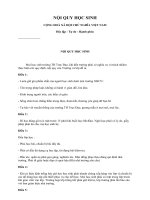 NOI QUY HOC SINH 2012