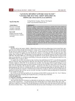 Vận dụng mô hình “Lớp học đảo ngược” vào dạy học bài “Oxi- Ozon” (Hóa học 10) thông qua bài giảng E-learning