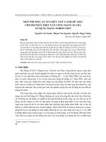 Một phương án tổ chức ngữ cảnh dữ liệu cho bộ phát hiện tấn công mạng scada sử dụng mạng nơron MLP