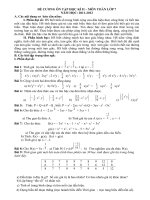 On tap toan lop 7 ky II