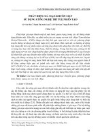 Phát hiện giả mạo khuôn mặt sử dụng công nghệ trí tuệ nhân tạo