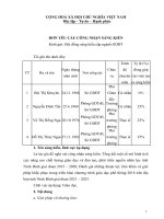 skkn tổng kết một số mô hình tích cực nâng cao chất lượng giáo dục và đào tạo, phát triển nguồn nhân lực tỉnh ninh bình giai đoạn 2015 – 2020 