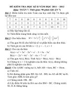 De thi HK2 Toan 7 quan 7 nam 20112012